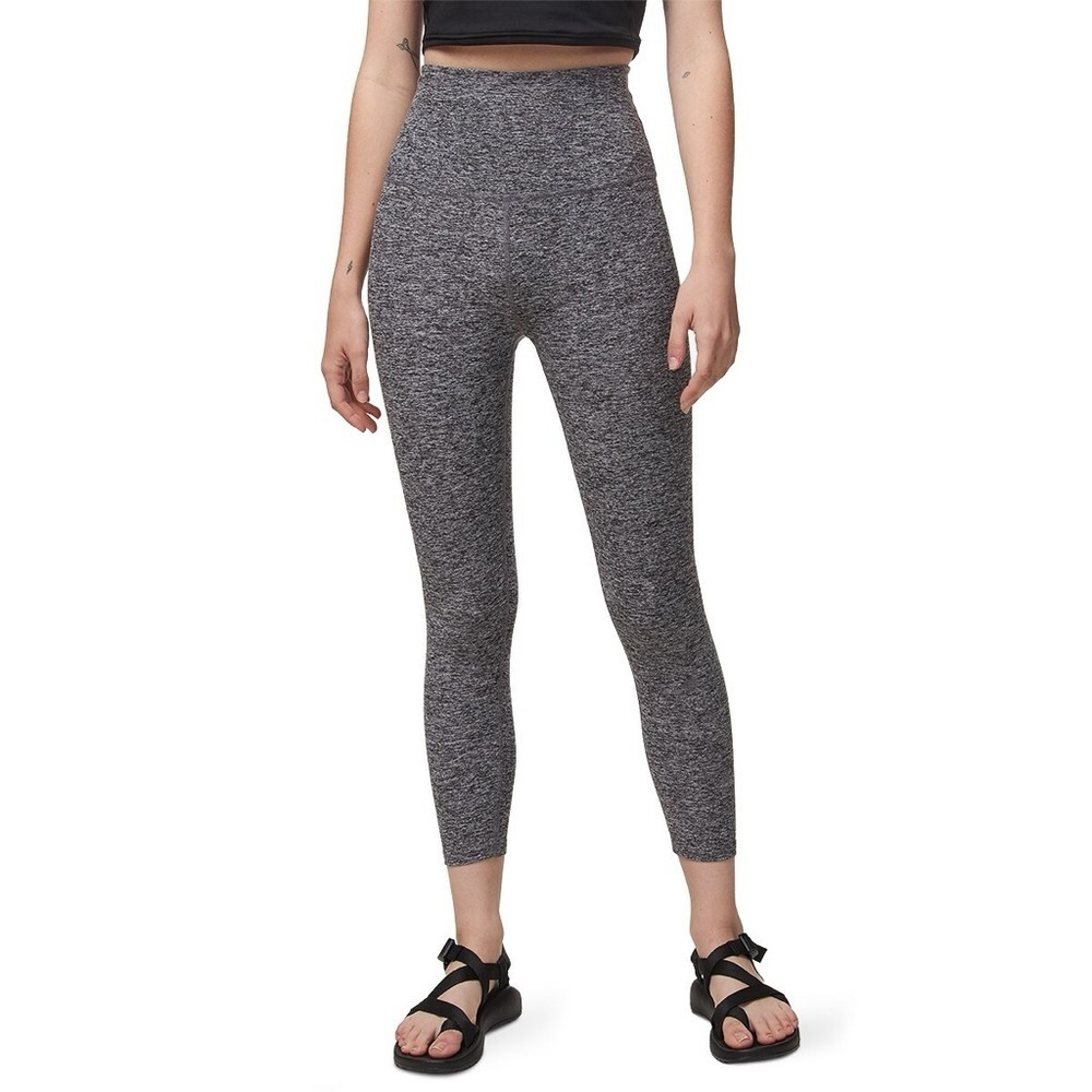 Beyond Yoga Caught In The Midi Gray Spacedye High Waist Leggings Ankle